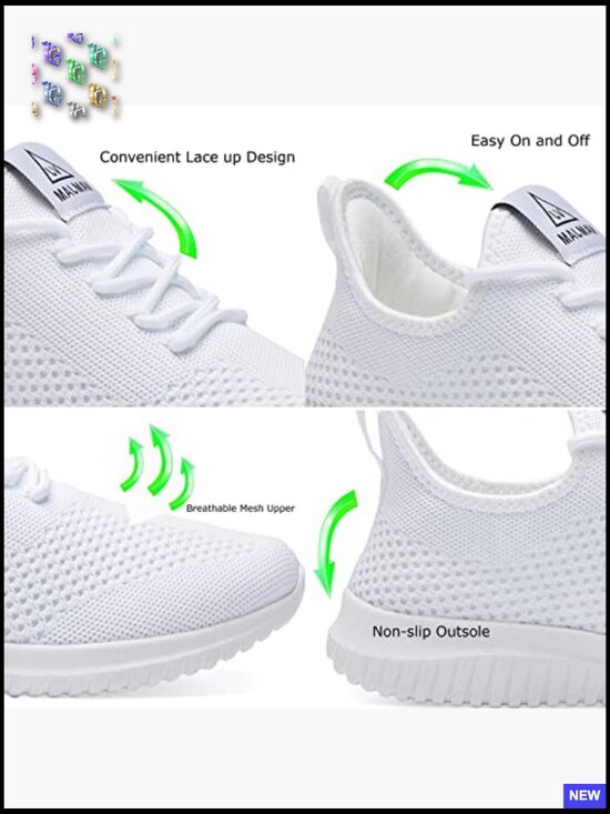 Ultra Lightweight Athletic Sneakers Breathable Mesh Walking Running Casual Sport main image 4